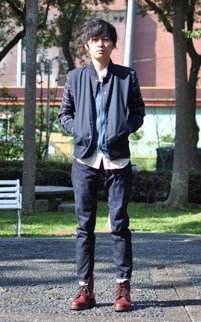 藍色穿搭