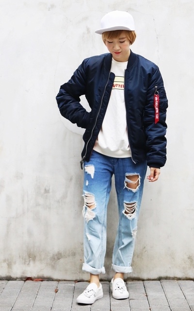 穿搭主題 深藍軍風by 小5 Crystii Dappei