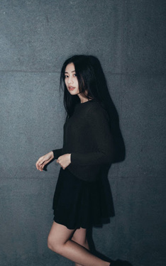 秋冬麂皮x針織風