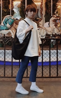 去看展覽的路上