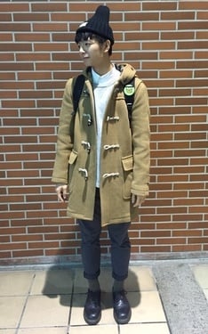 牛角扣大衣夢想 GET