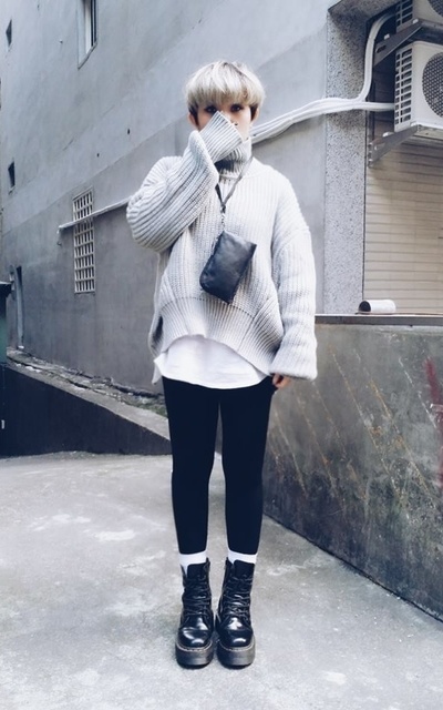 街頭個性穿搭