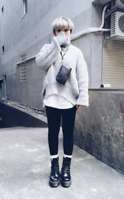 街頭個性穿搭