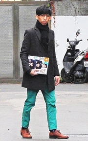 GREY AND GREEN