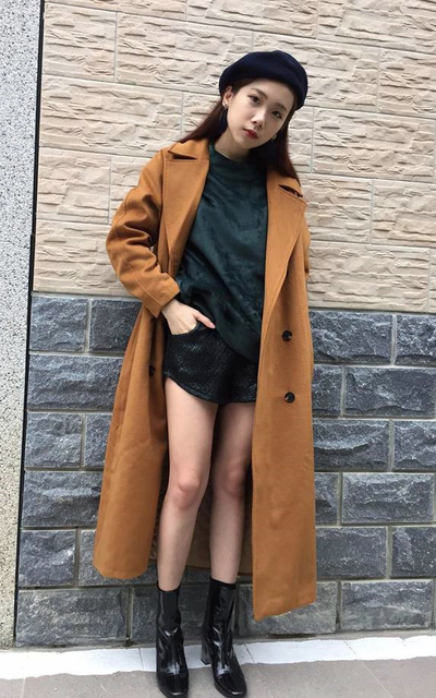 就是要穿很長很長的大衣