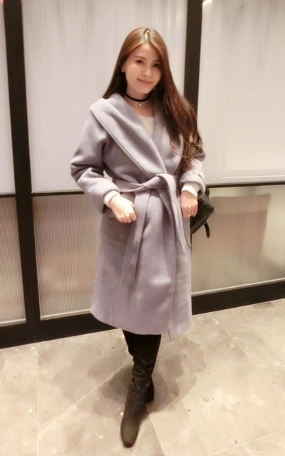 過年就是要穿大亮色? 粉紫色溫柔討喜