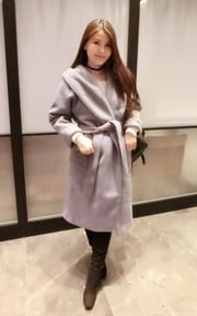 過年就是要穿大亮色? 粉紫色溫柔討喜