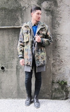 20160216 軍裝混搭