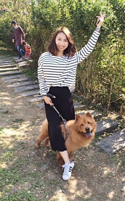 春節被兒子帶出來賞櫻