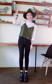 簡約墨綠