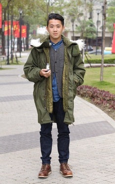  US Army M65 Fishtail Parka