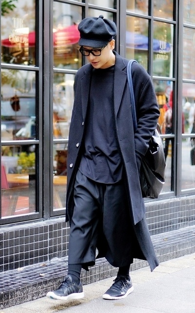 all black
