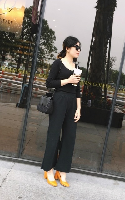 愛死橘色跟鞋