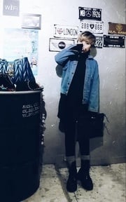 休閒牛仔街頭
