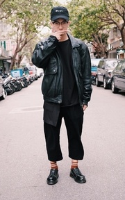 復古黑的目送寒冬