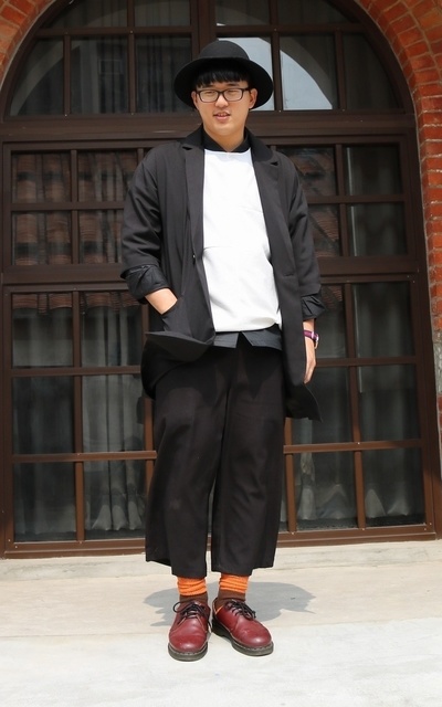 黑白文青風