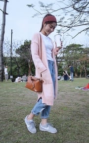 歐美簡約look