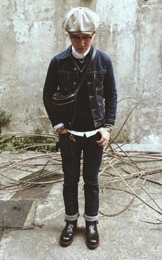 The Casual/Denim Look W:Vintage Red Wing PT83!