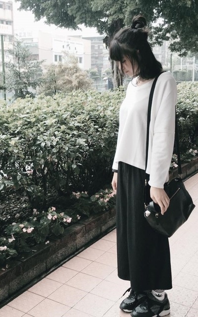 黑與白。