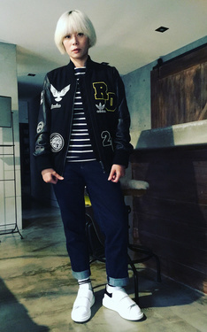 男孩般的棒球外套