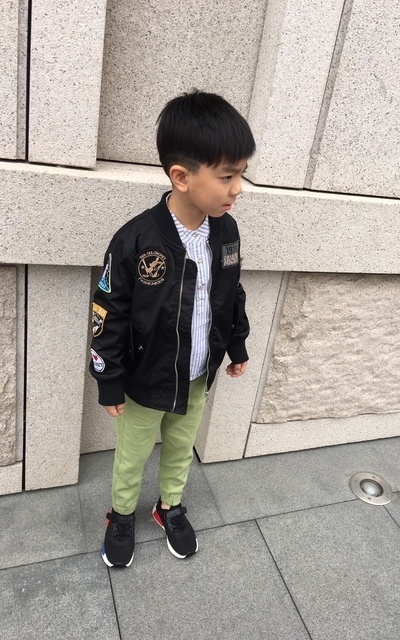 跟爸爸一樣的外套
