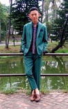 時尚穿搭：Green Suit
