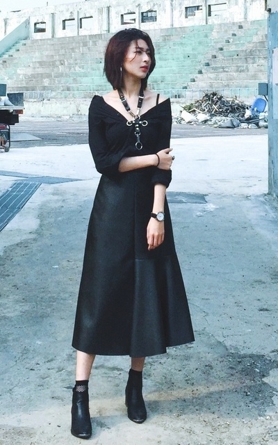 all black