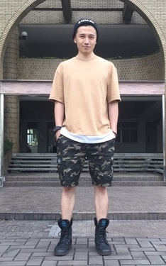 迷彩大男孩