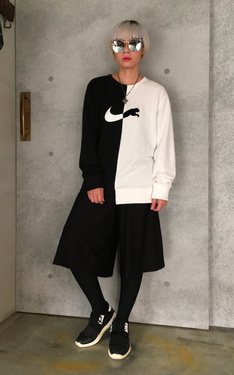 黑與白,nike與puma的相遇