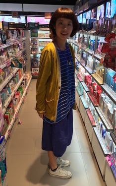 瀏海剪過頭