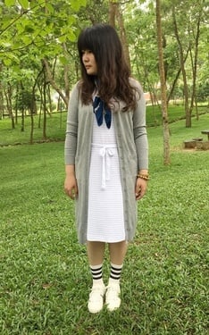 白洋裝