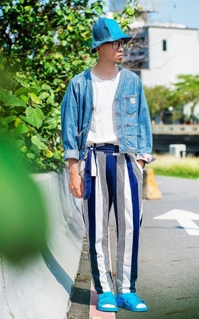 夏日の藍