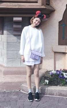 Minnie mouse in Paris