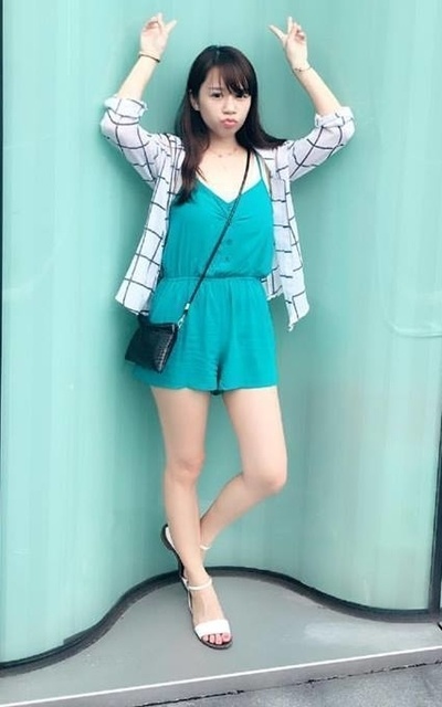 夏天就是要穿連身褲呀～