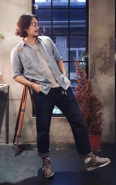 穿搭主题:这种姿势很难对格子匡! by 浅野经雄 社长 | dappei