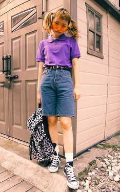 時尚穿搭：紫