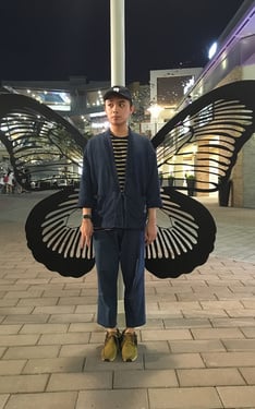 蝴蝶蝴蝶 生的真帥氣