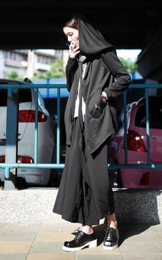 Witch went around the street