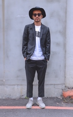 Yeezy X suit 