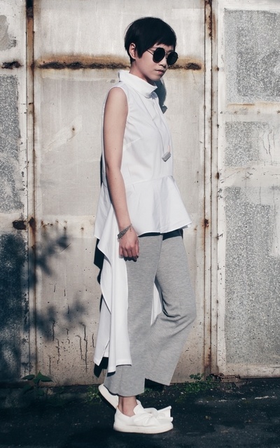 White X Grey