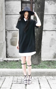  張小丹style之好愛襯衫領