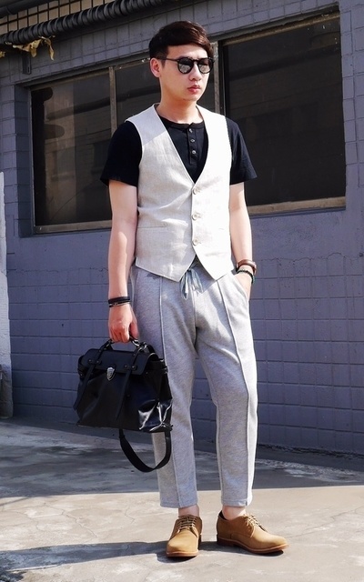 Linen waistcoat