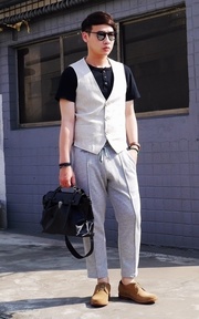 Linen waistcoat
