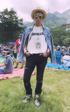 fujirock day 2 look
