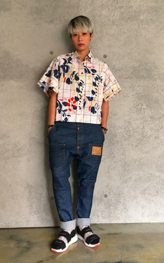 印花帥氣風