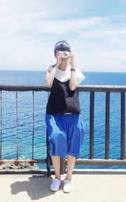 海與天的藍