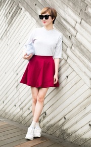 summer burgundy