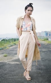 Summer Khaki Coat