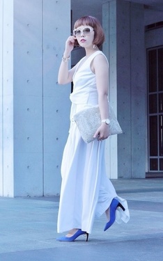 時尚穿搭：White style