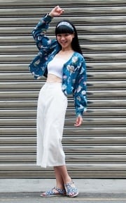 秋天紐仔女孩